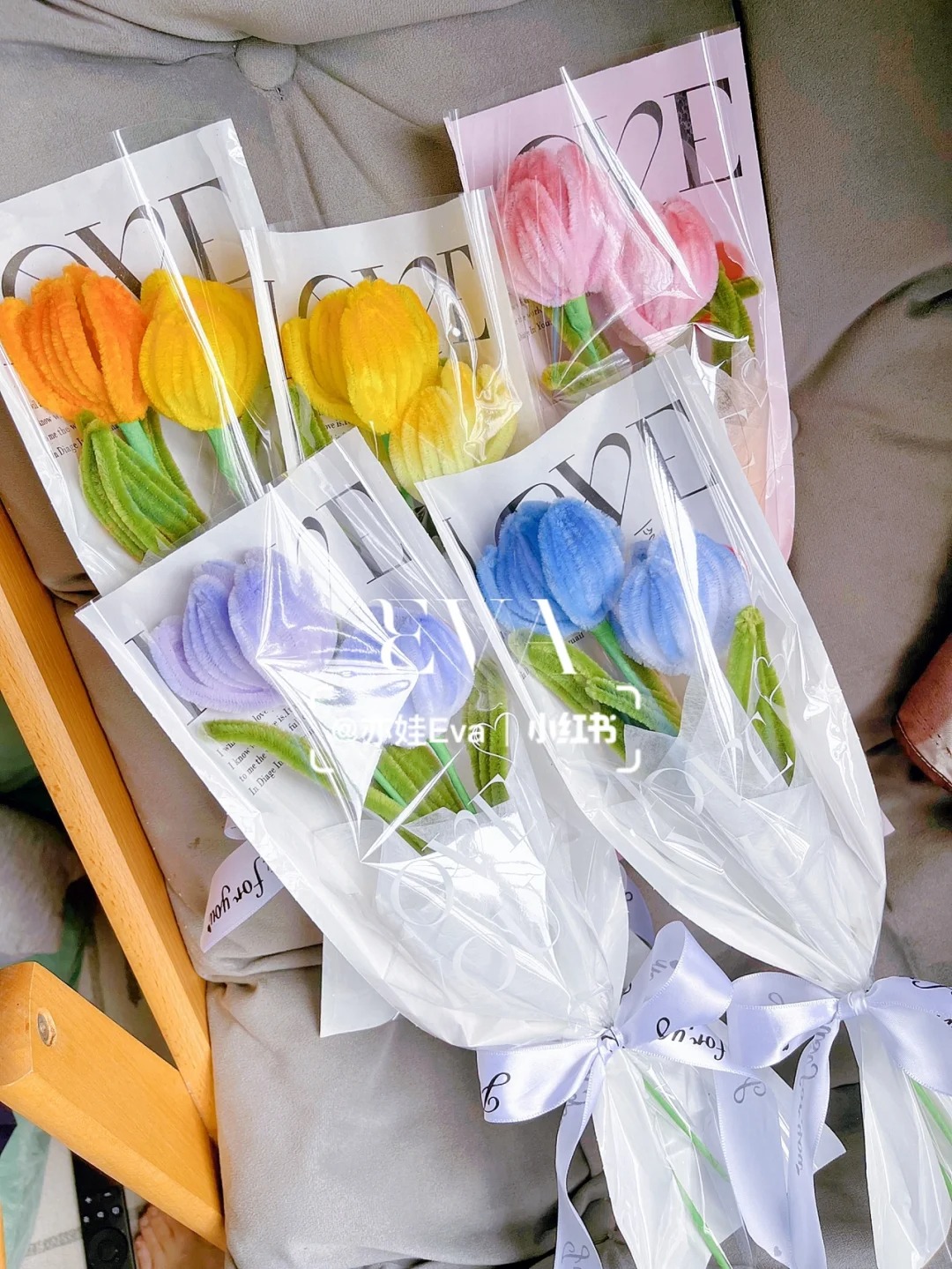 郁金香🌷小型花束 附花语